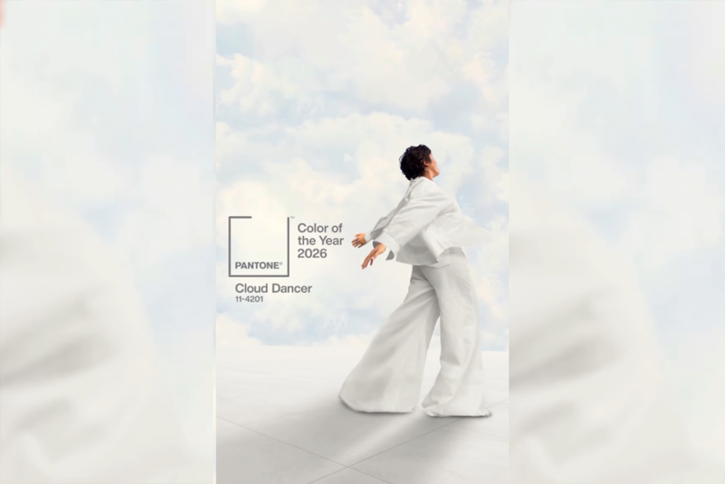 Pantone anuncia ‘Cloud Dancer’ como cor de 2026