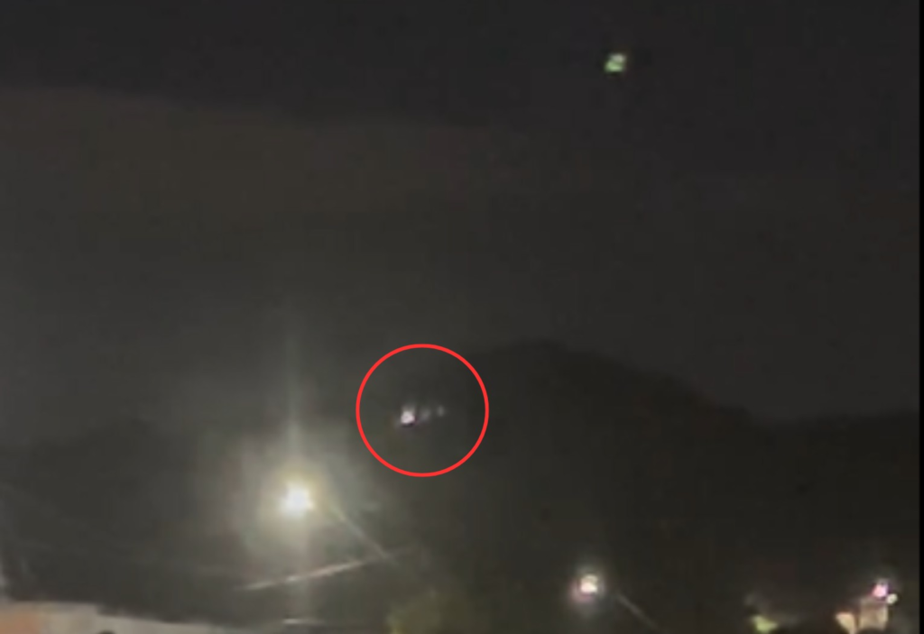 O que se sabe sobre caso de luzes piscando filmadas em serra no TO