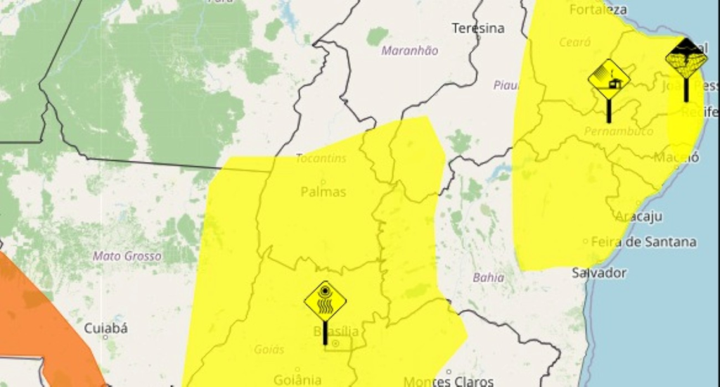 Sol e tempo seco devem marcar o fim de semana no Tocantins; veja a previsão
