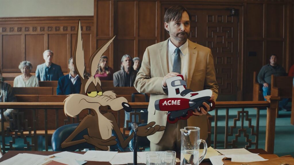 ‘Coyote vs Acme’ traz divertida (e animada) sátira aos filmes de tribunal; g1 já viu